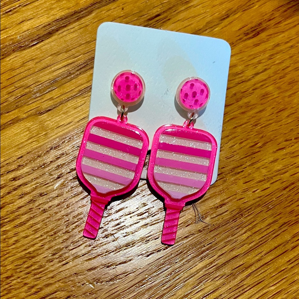 Pickleball Earrings- New